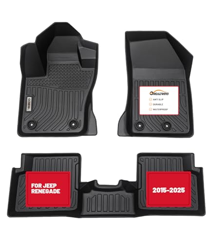 Jeep Renegade Floor Mats Brown