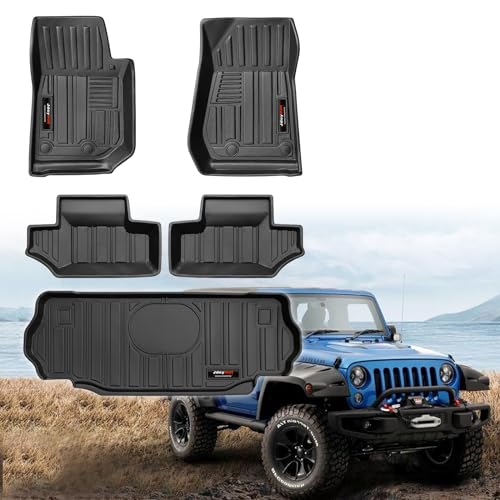 Mopar Jeep Jk 2 Door Rear Floor Mats