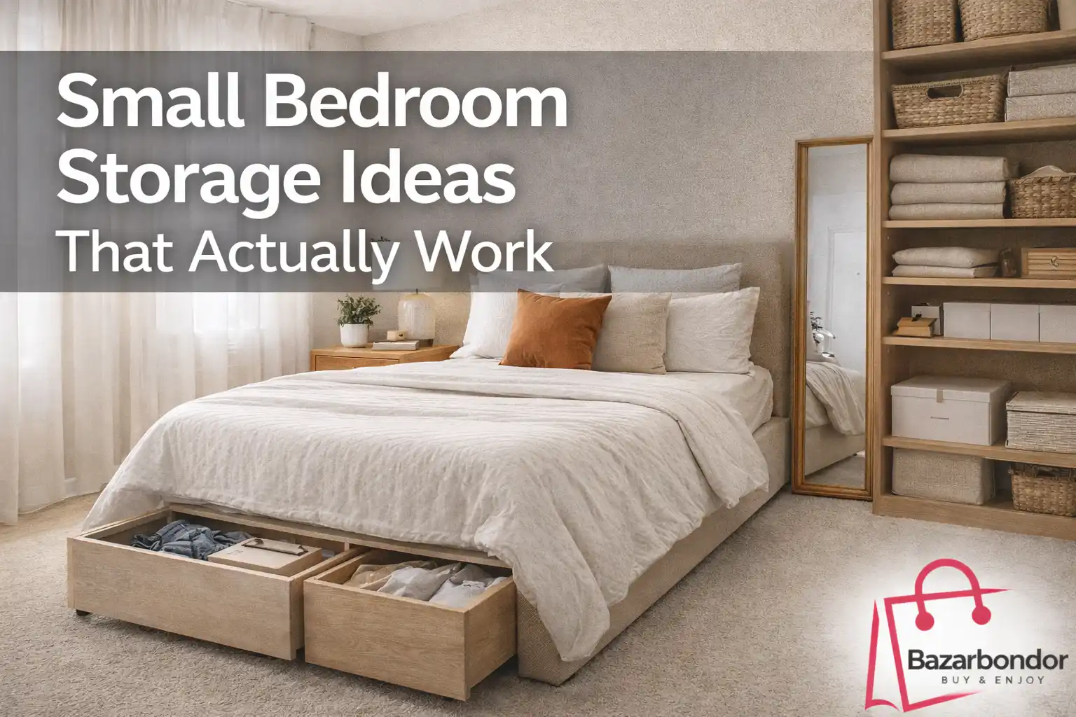 Small Bedroom Storage Ideas