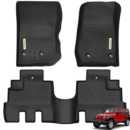 Jeep Wrangler Heavy Duty Front Floor Mats