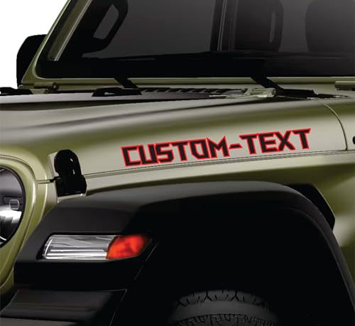 Jeep Wrangler Hood Decal Install Easy Steps For Custom Vinyl Graphics