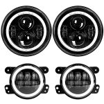 Jeep Wrangler Halo Lights