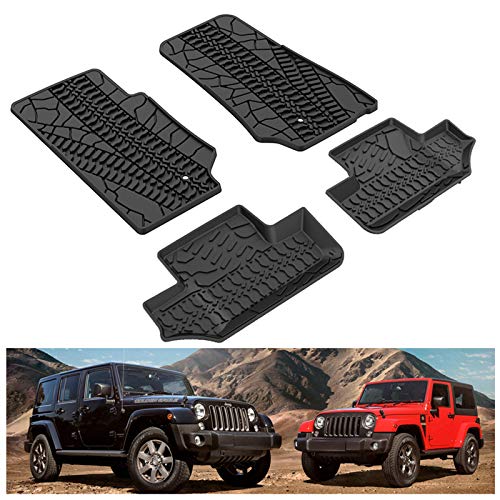 Mopar Jeep Jk 2 Door Rear Floor Mats