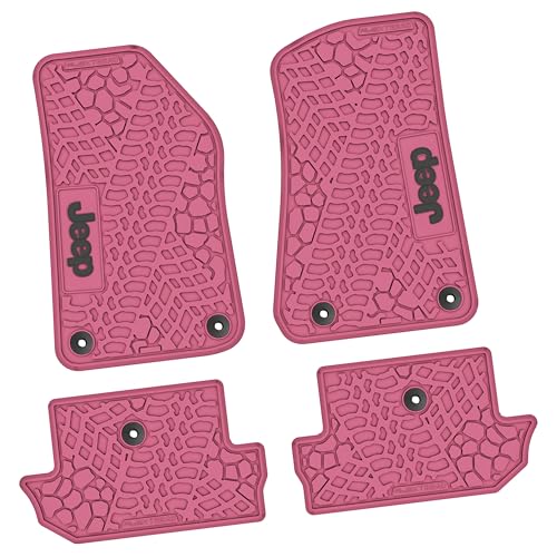 Pink Camo Jeep Floor Mats Stylish All Weather