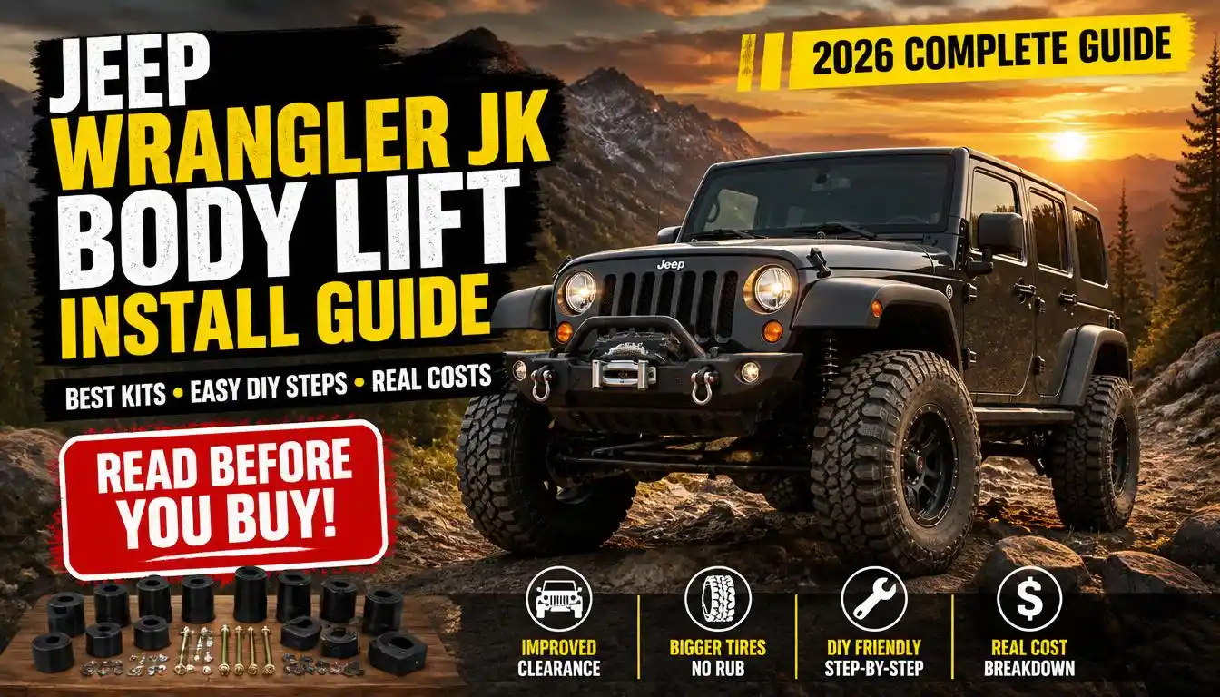 Jeep Wrangler JK Body Lift Install Guide