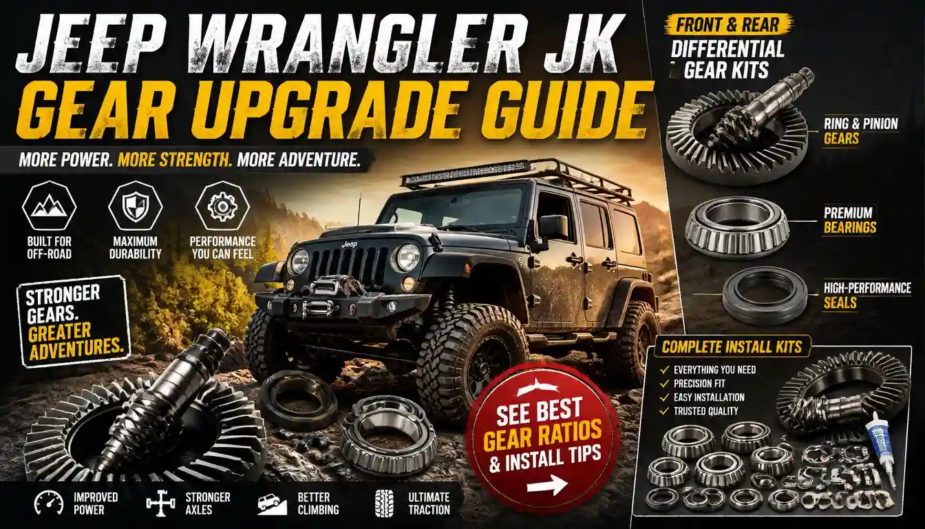 Jeep Wrangler JK Gear Install Kit Upgrade Guide