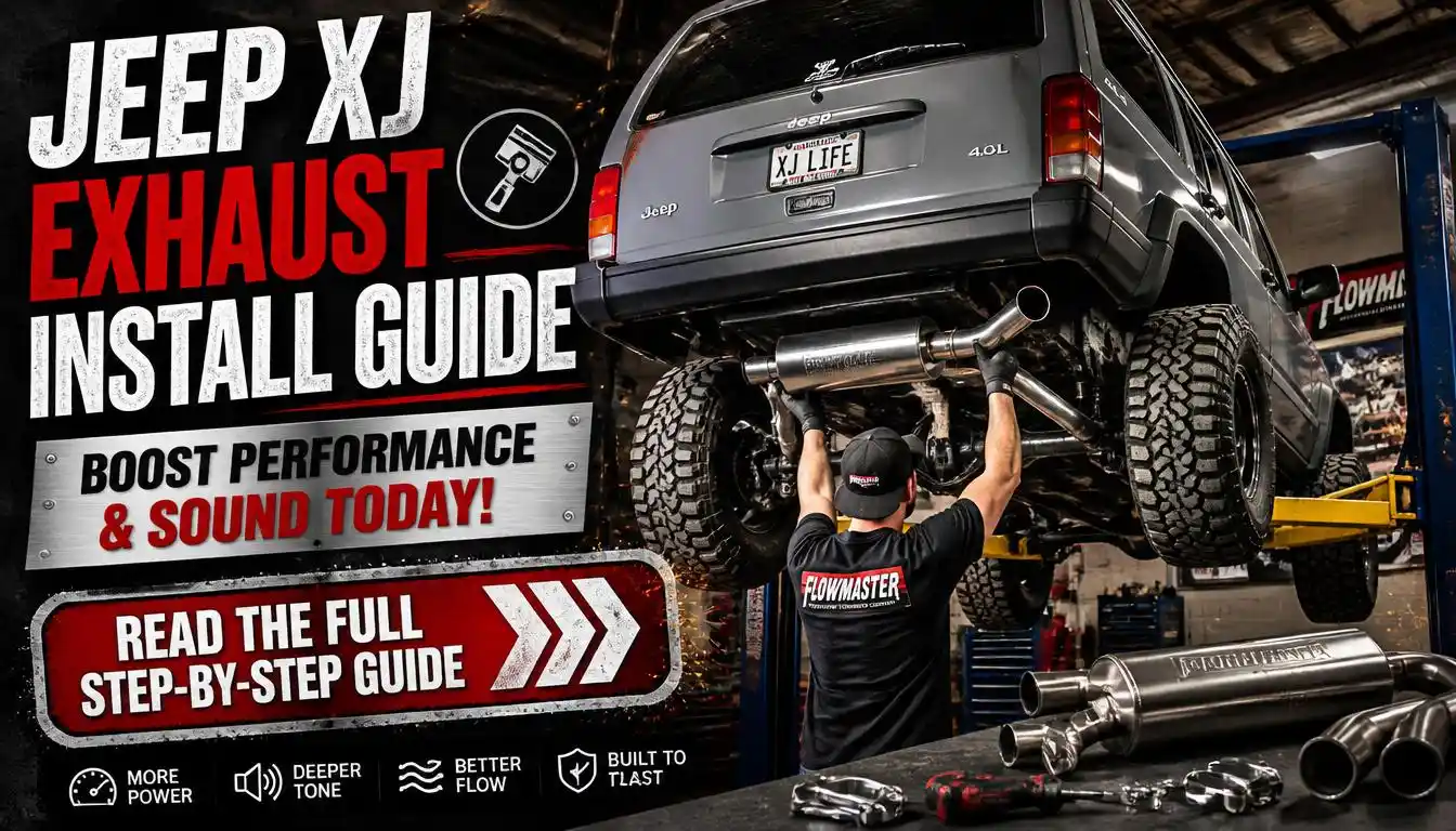 Jeep XJ Exhaust Install