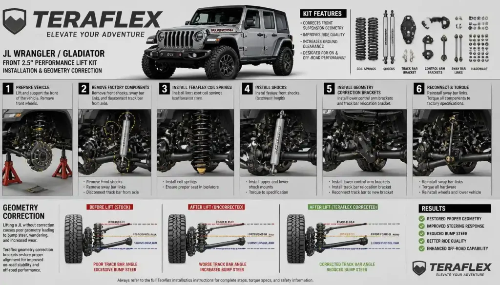 Front Suspension & Geometry Correction