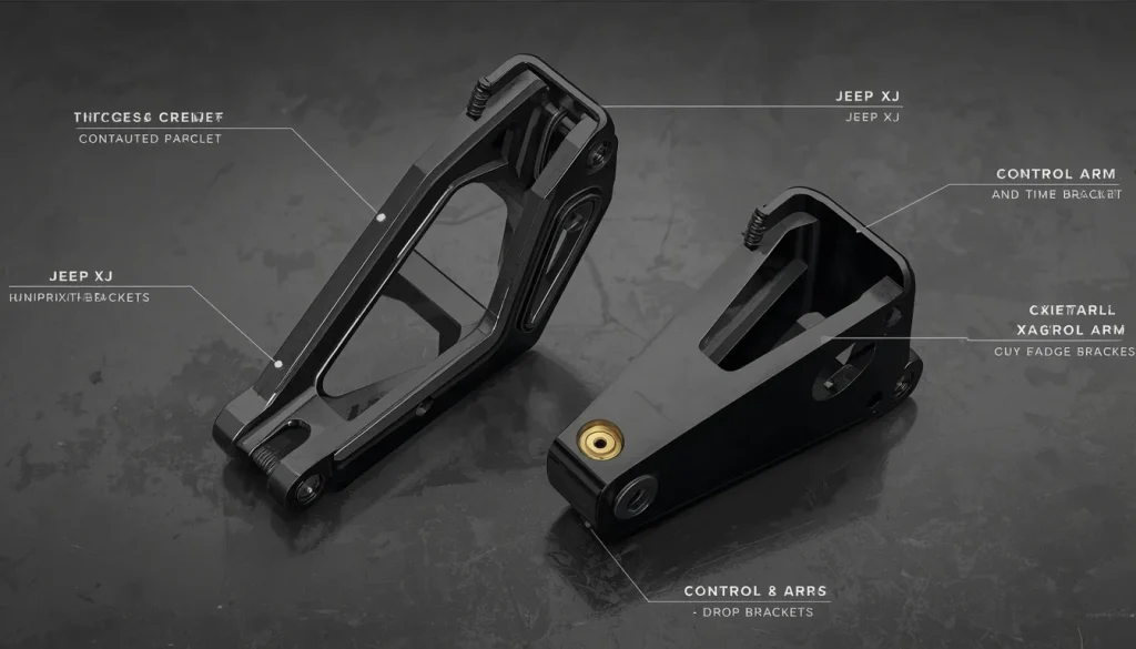 What Are Jeep XJ Control Arm Drop Brackets
