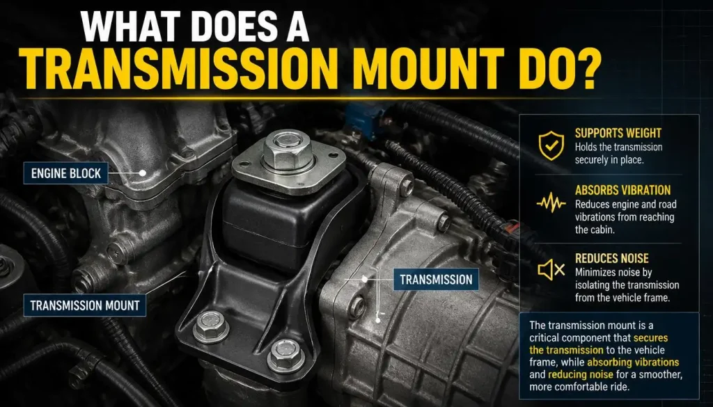 What Does a Transmission Mount Do