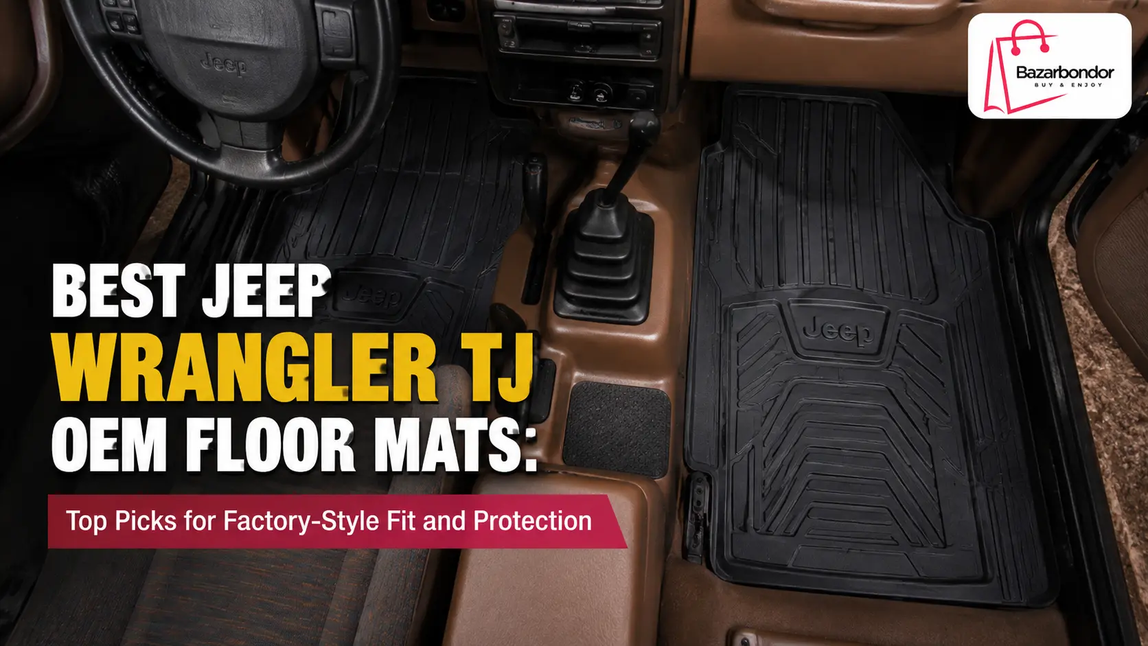 Best Jeep Wrangler TJ OEM Floor Mats