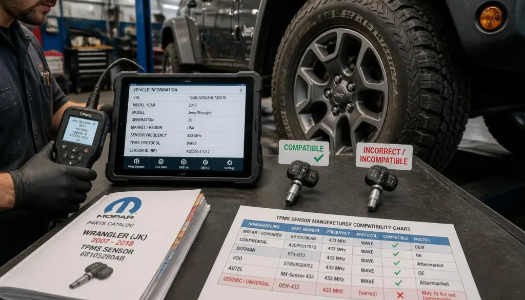 Incorrect or Incompatible Sensors
