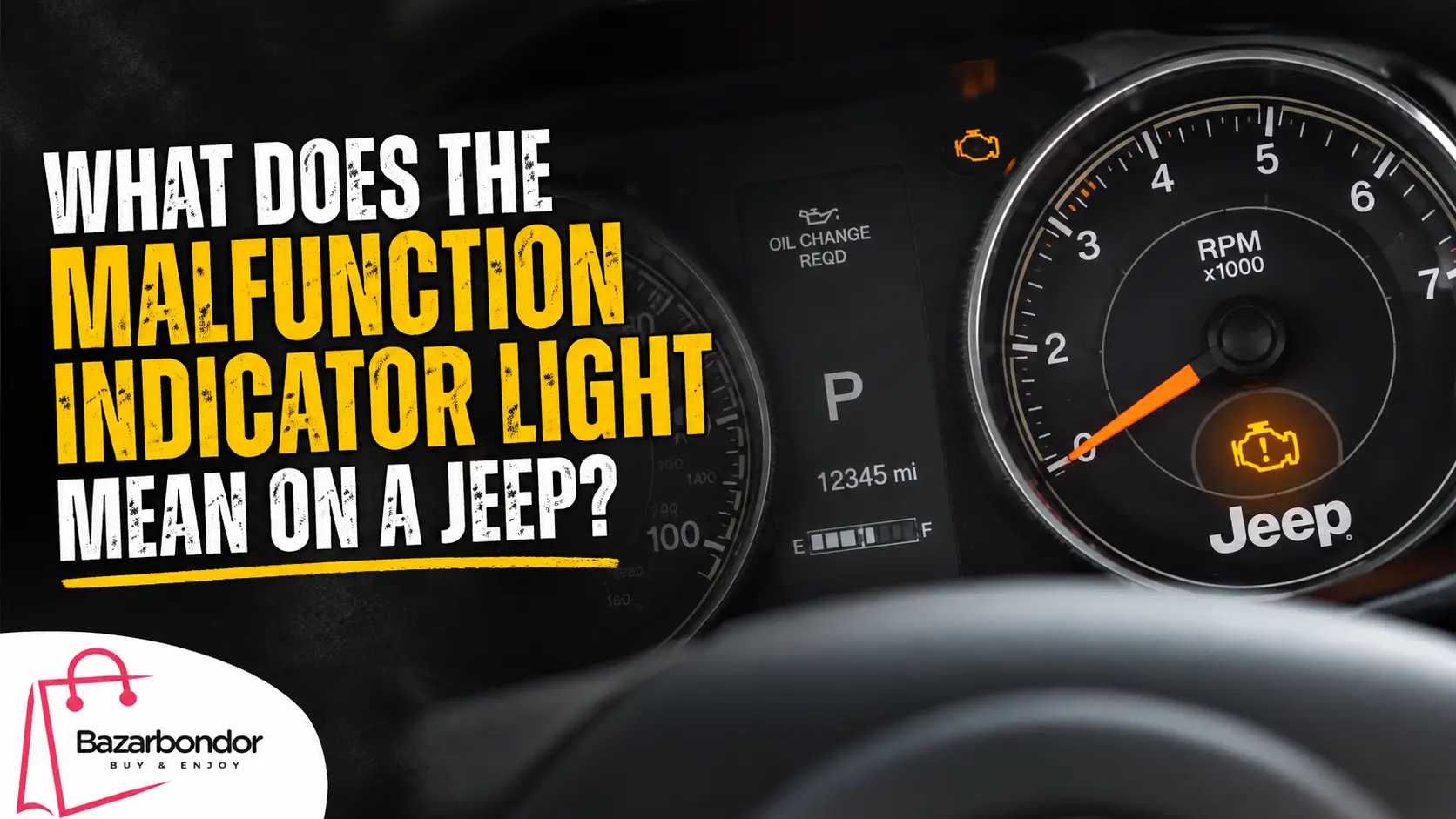 Malfunction Indicator Light Mean on a Jeep