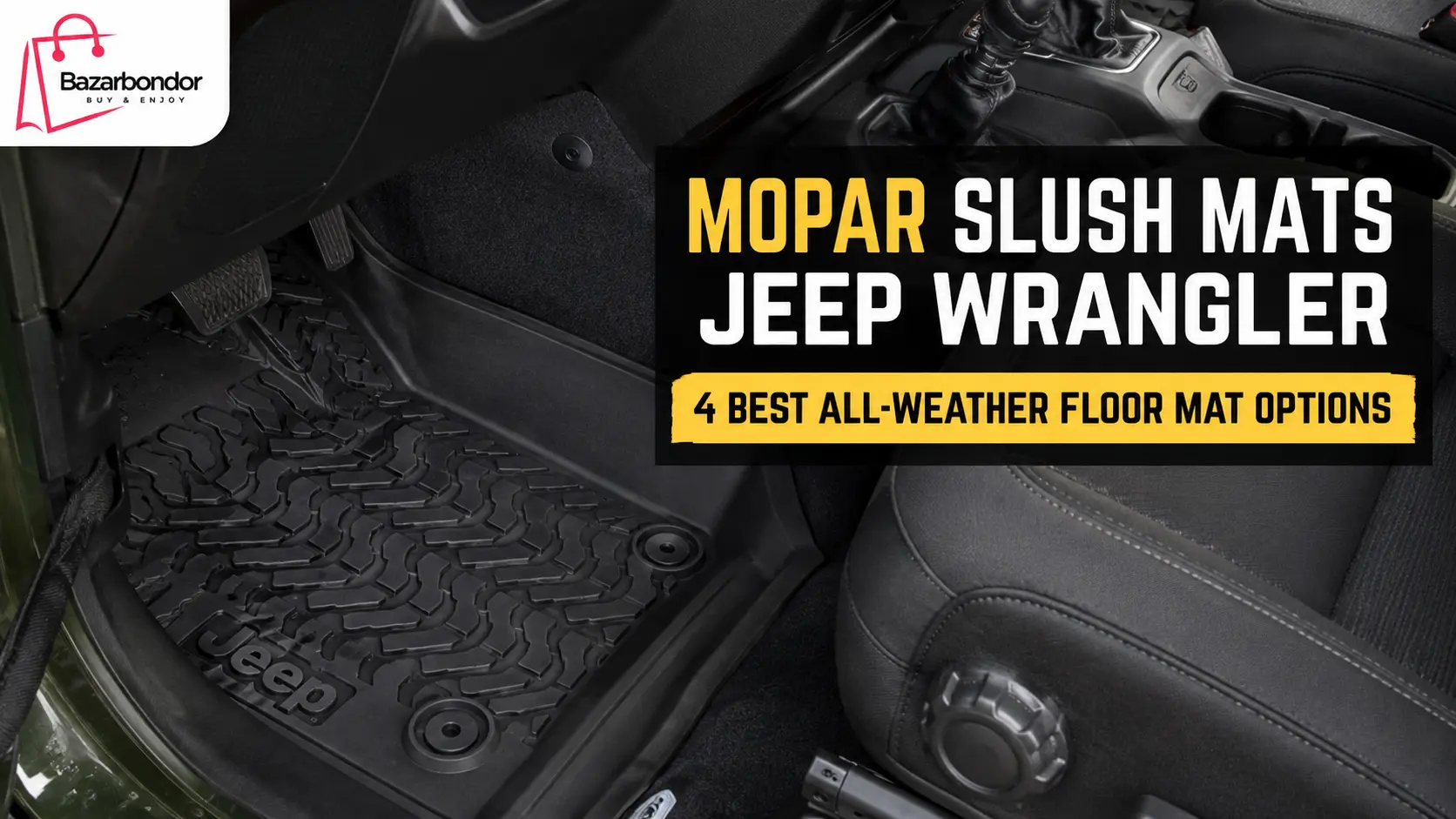 Mopar Slush Mats Jeep Wrangler
