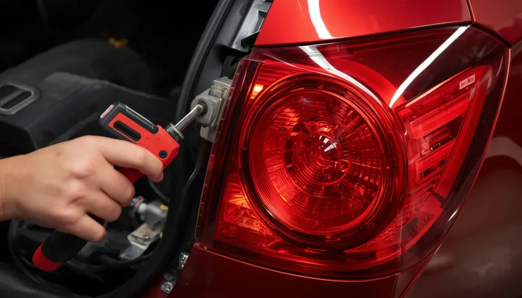 Passenger-Side Tail Light Removal