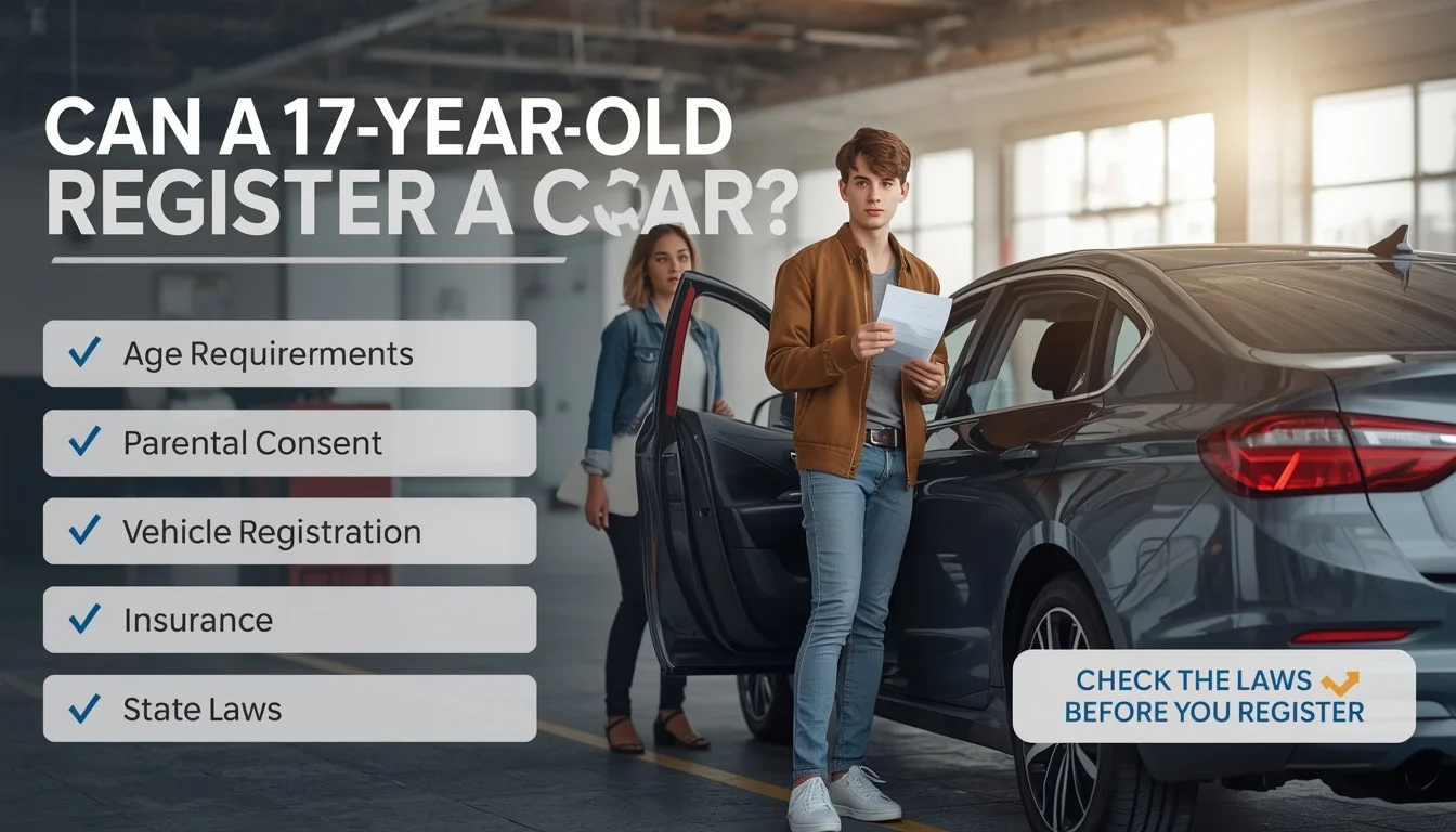 Can a 17-Year-Old Register a Car