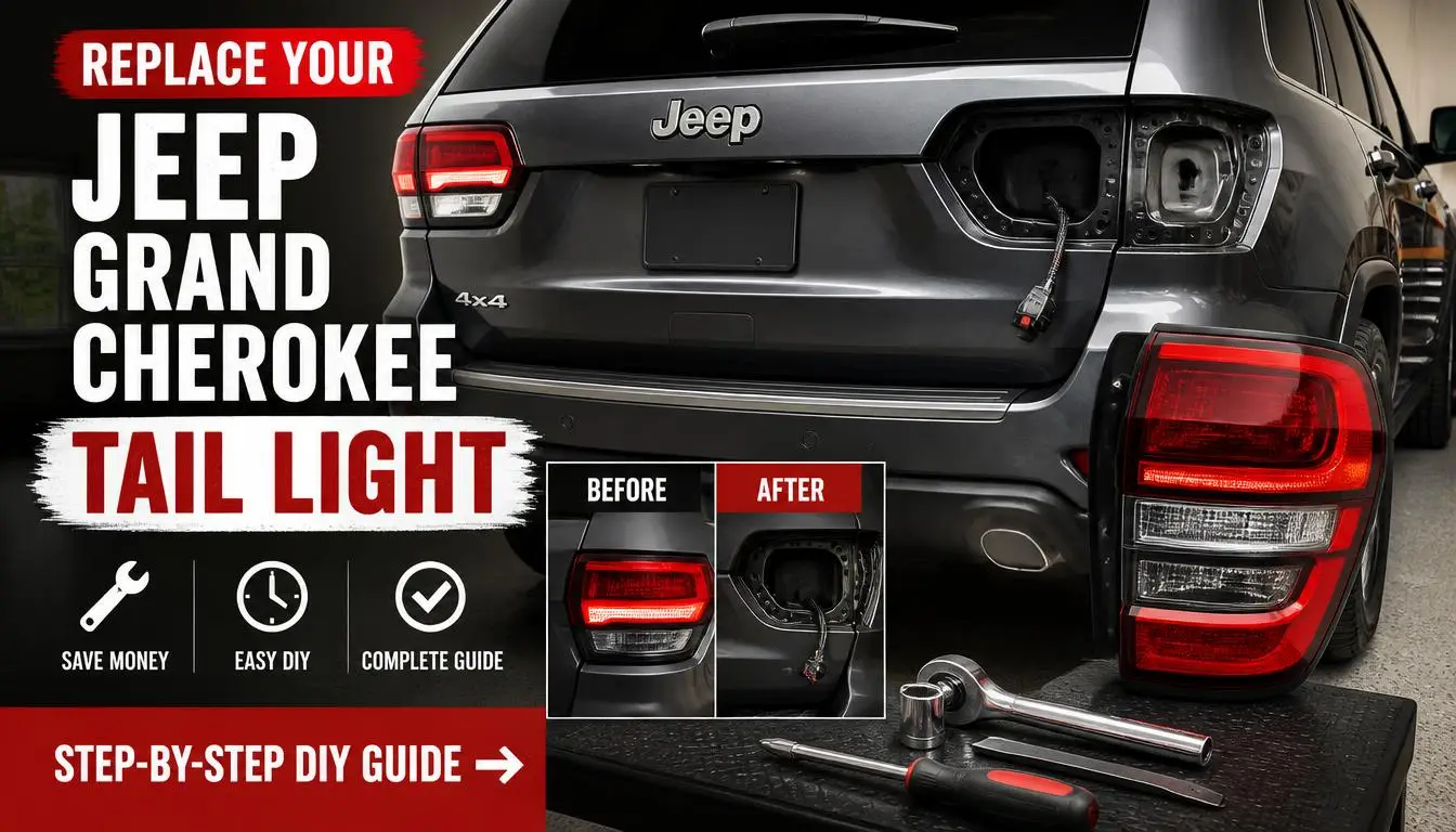 How to Replace Your Jeep Grand Cherokee Tail Light Assembly
