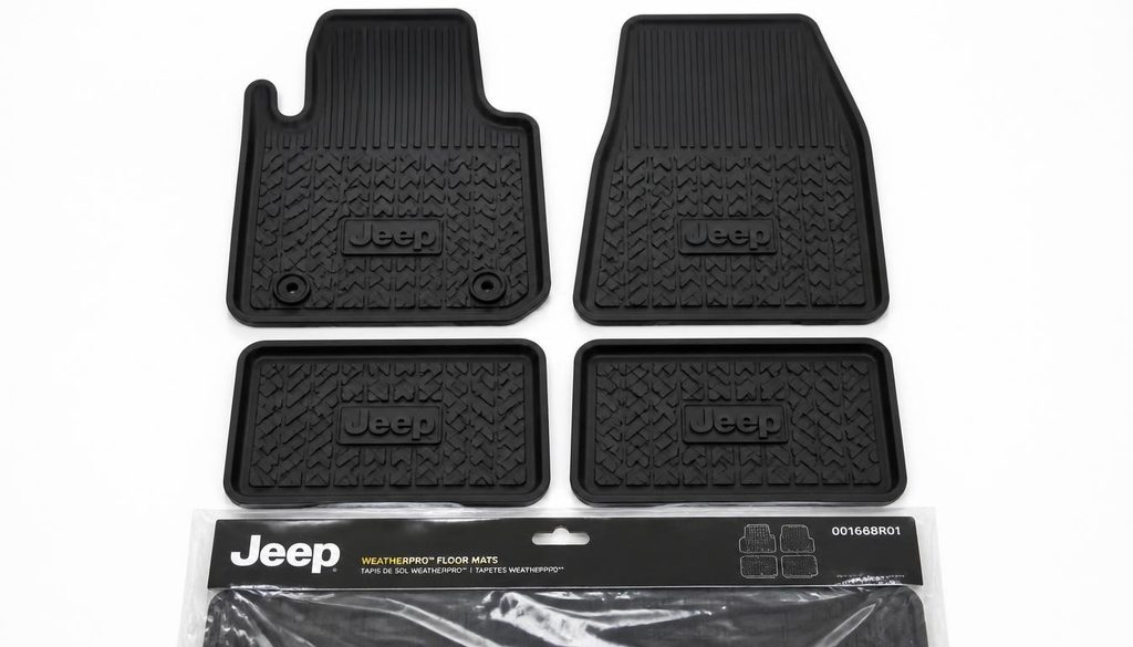 Plasticolor 001668R01 Jeep Weatherpro 4 Piece Floor Mats