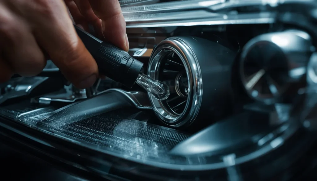 Removing the Old DRL Bulb