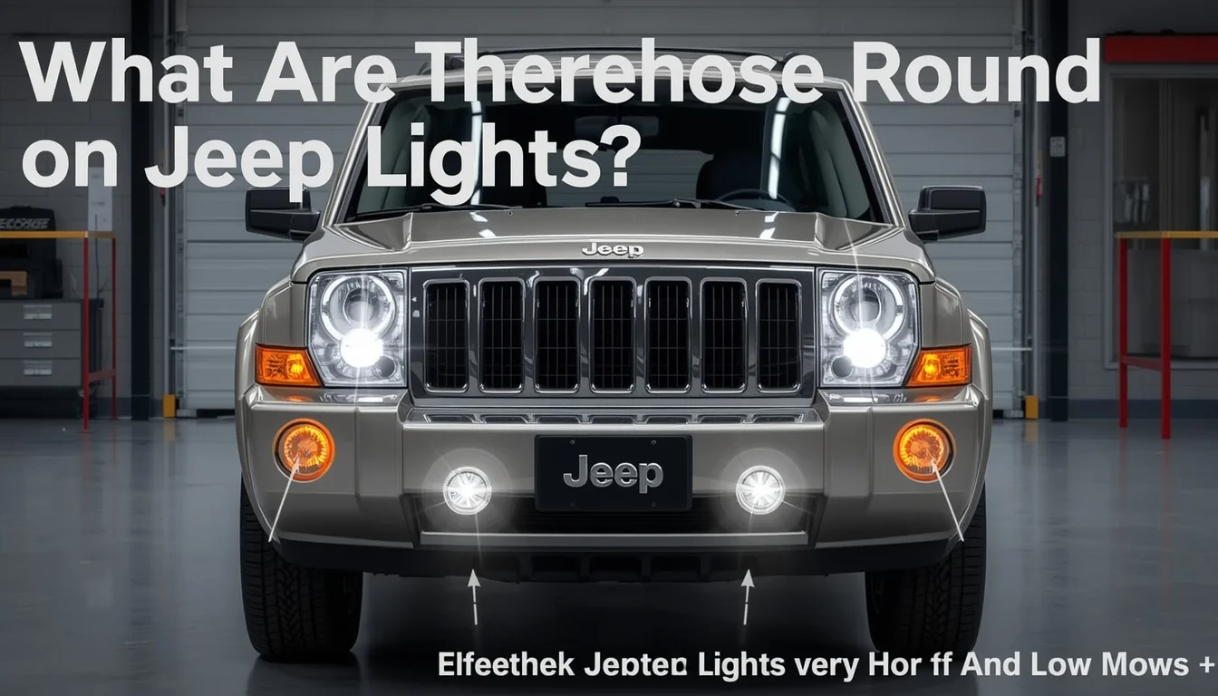 Small Round Lights On My Jeep Commander