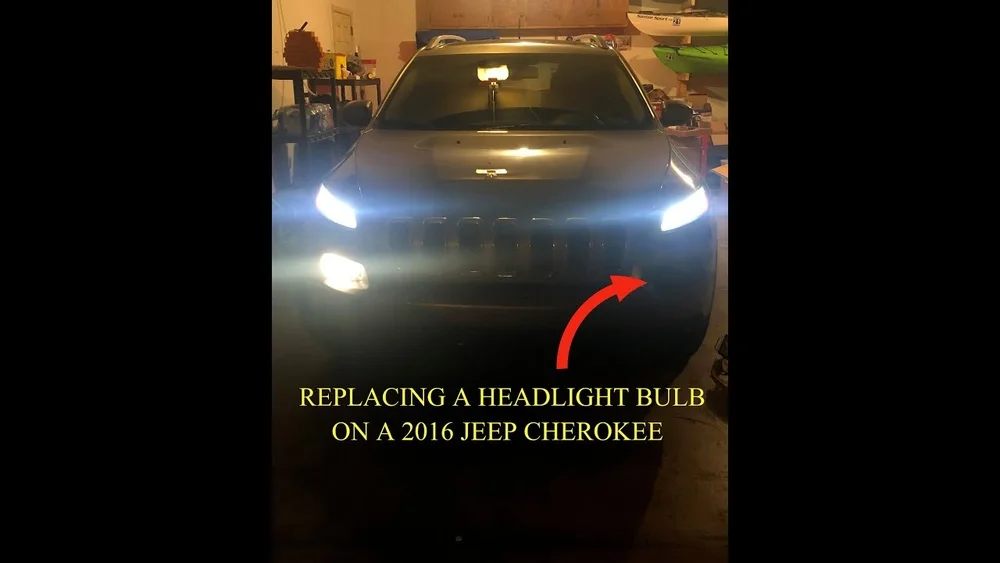 How To Change Low Bean Light On 2016 Cherokee