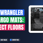 Jeep Wrangler JL Cargo Mats: Protect Floors From Mud & Grime
