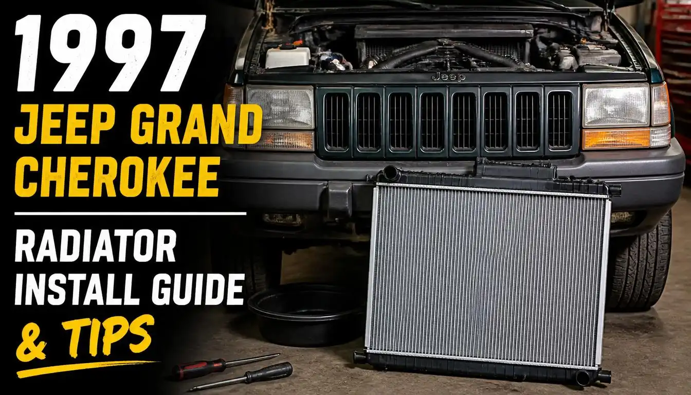 1997 Jeep Grand Cherokee Radiator Install