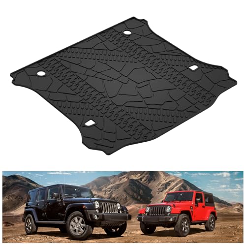 Kiwi Master cargo mat installed in Jeep Wrangler JK