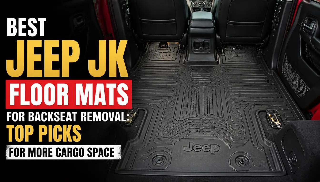 Best Jeep JK Floor Mats for Backseat Removal