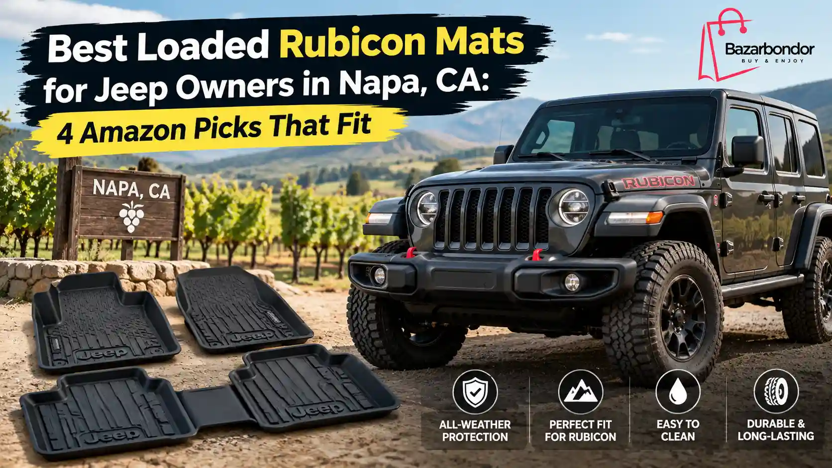 Best Loaded Rubicon Mats
