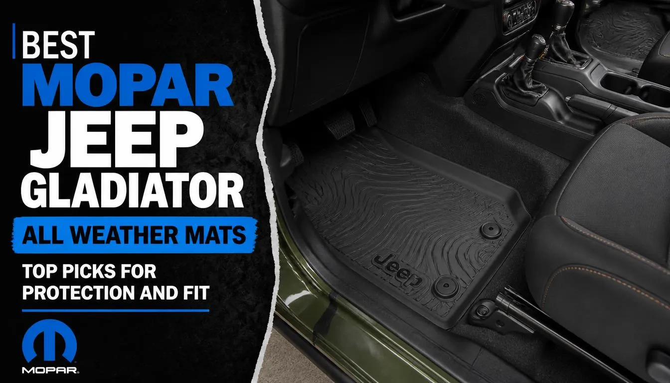 Best Mopar Jeep Gladiator All Weather Mats