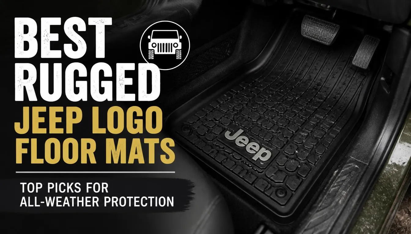 Best Rugged Jeep Logo Floor Mats