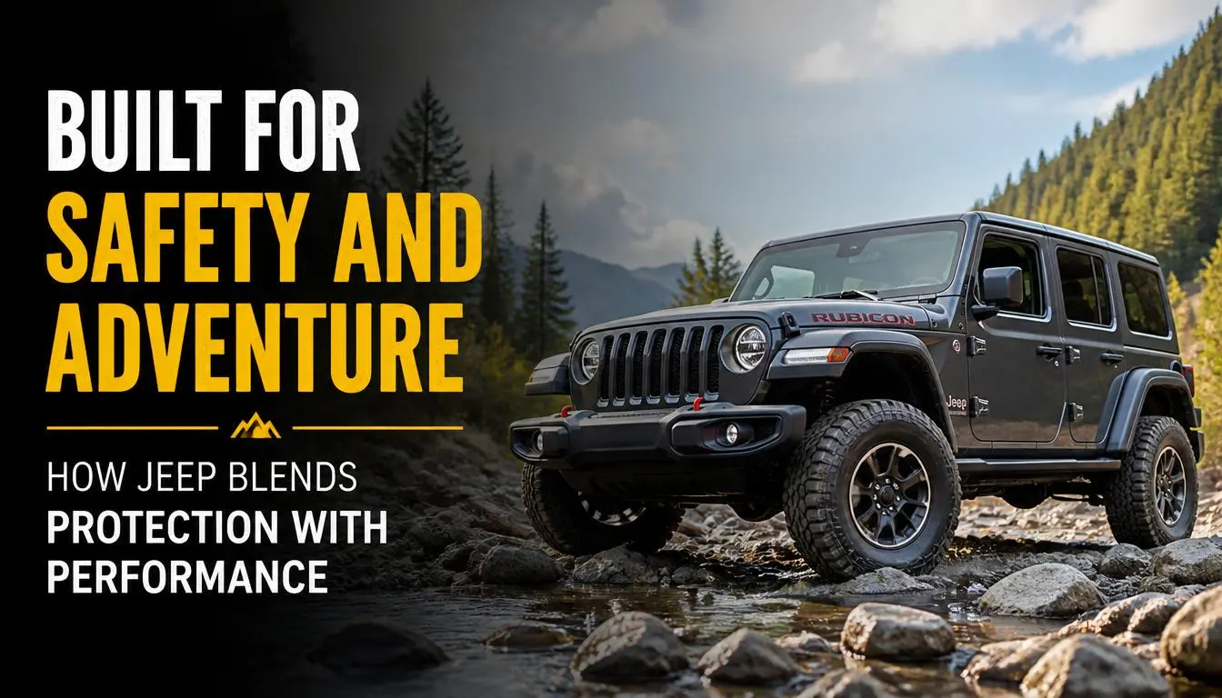 Built for Safety and Adventure How Jeep Blends Protection With Performance