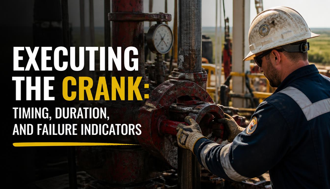 Executing the Crank Timing, Duration, and Failure Indicators