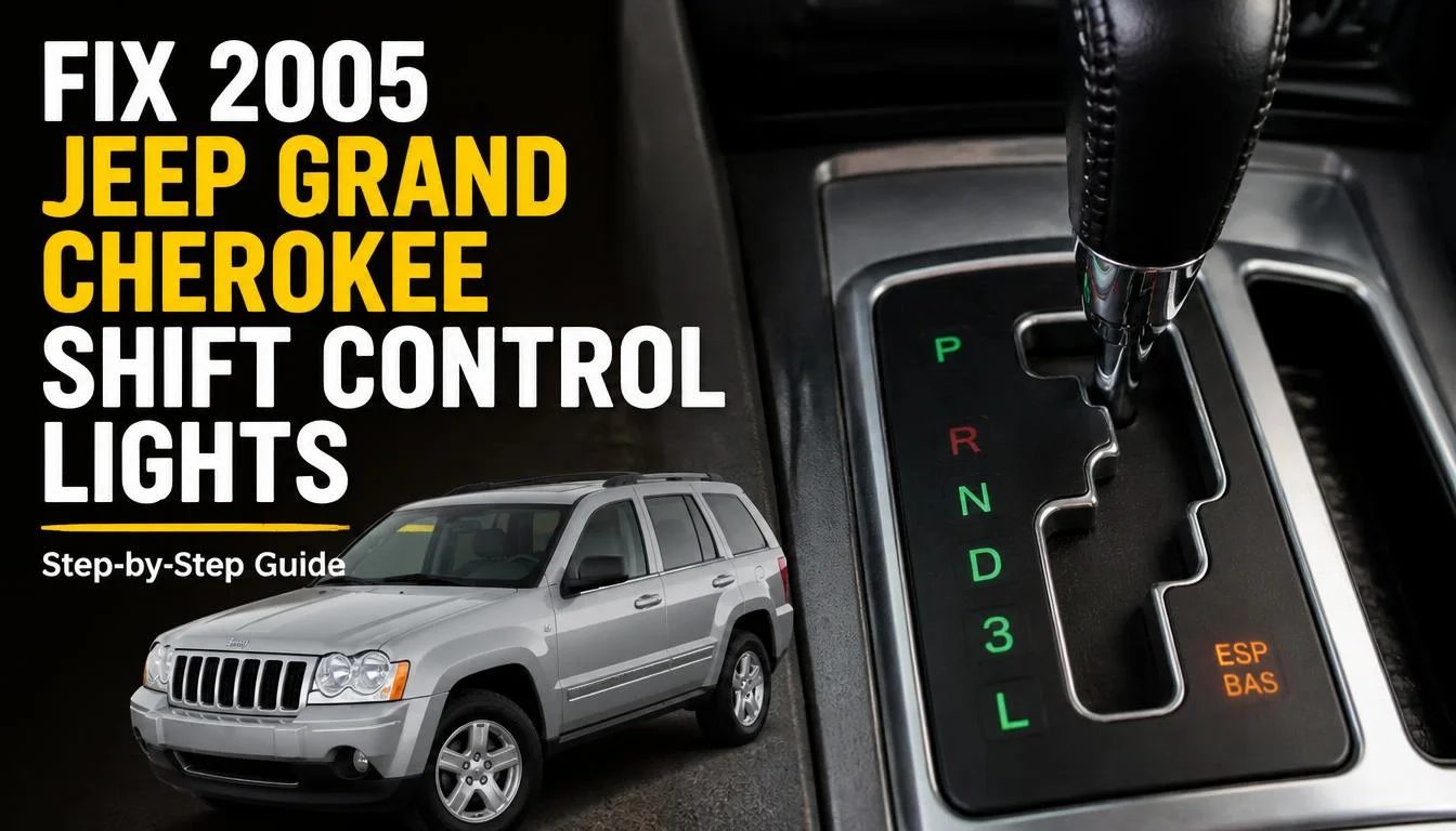 Fix 2005 Jeep Grand Cherokee Shift Control Lights