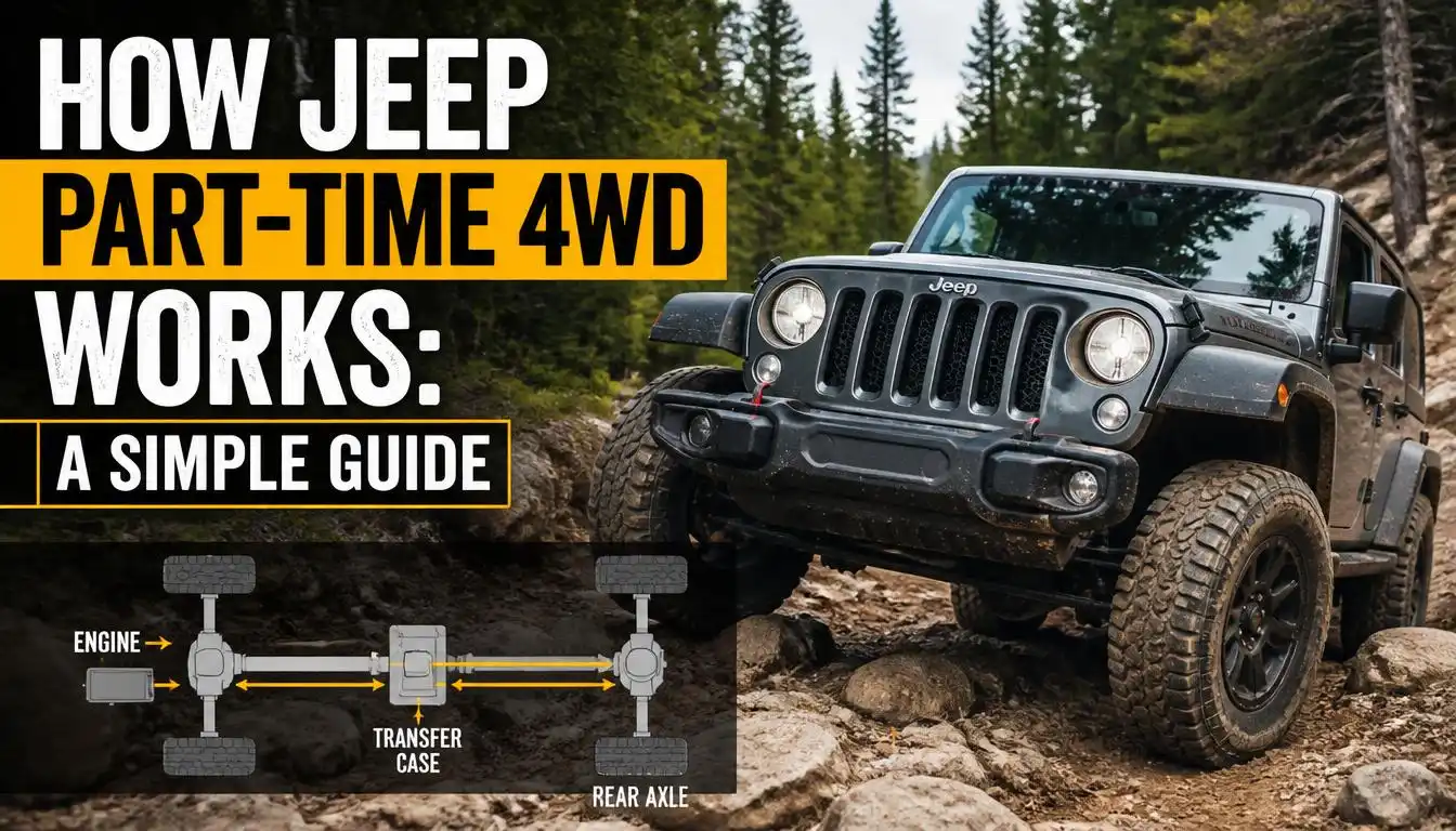 How Jeep Part-Time 4WD Works A Simple Guide