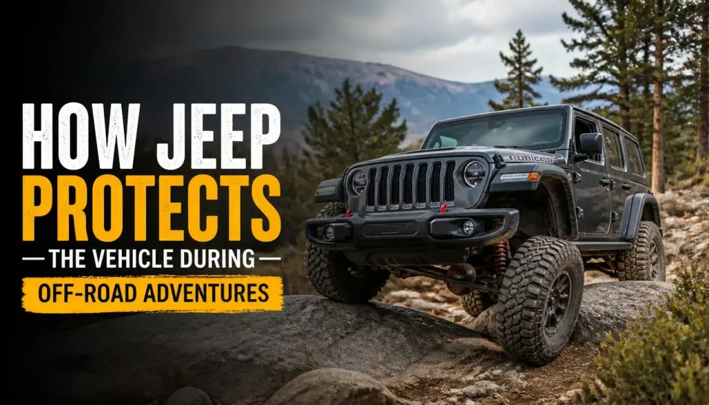 How Jeep Protects the Vehicle During Off-Road Adventures