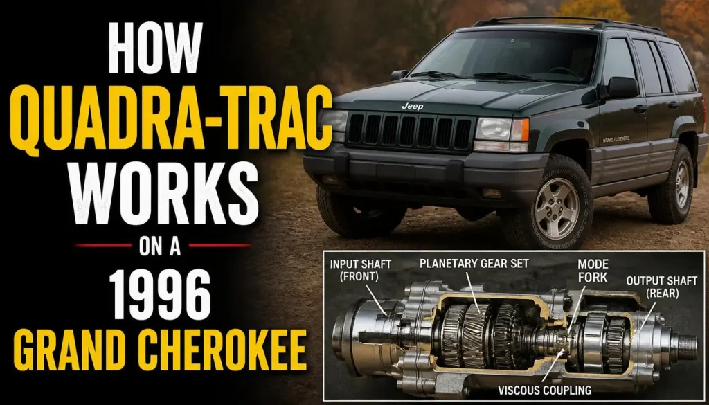 How Quadra-Trac Works on a 1996 Grand Cherokee