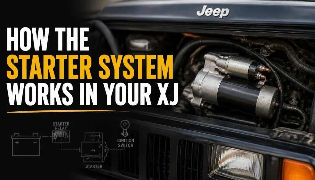 How the Starter System Works in Your XJ