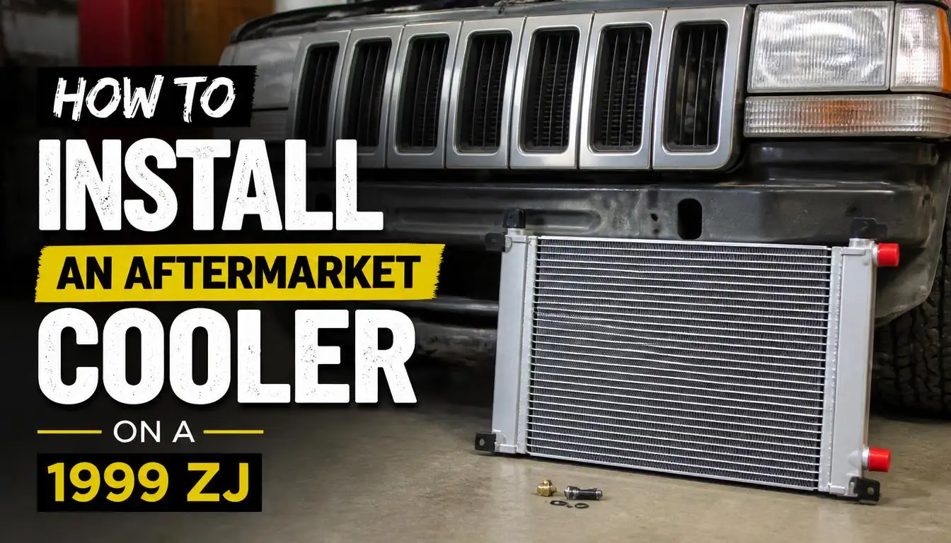 How to Install an Aftermarket Cooler on a 1999 ZJ