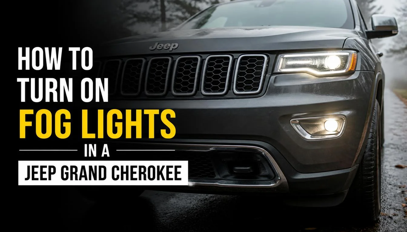 How to Turn On Fog Lights in a Jeep Grand Cherokee
