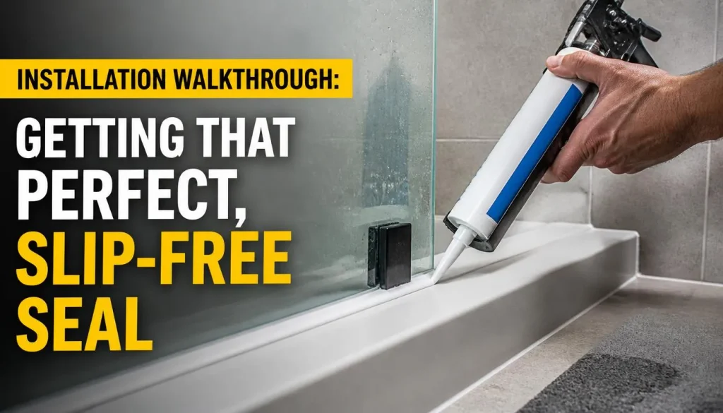 Installation Walkthrough Getting That Perfect, Slip-Free Seal
