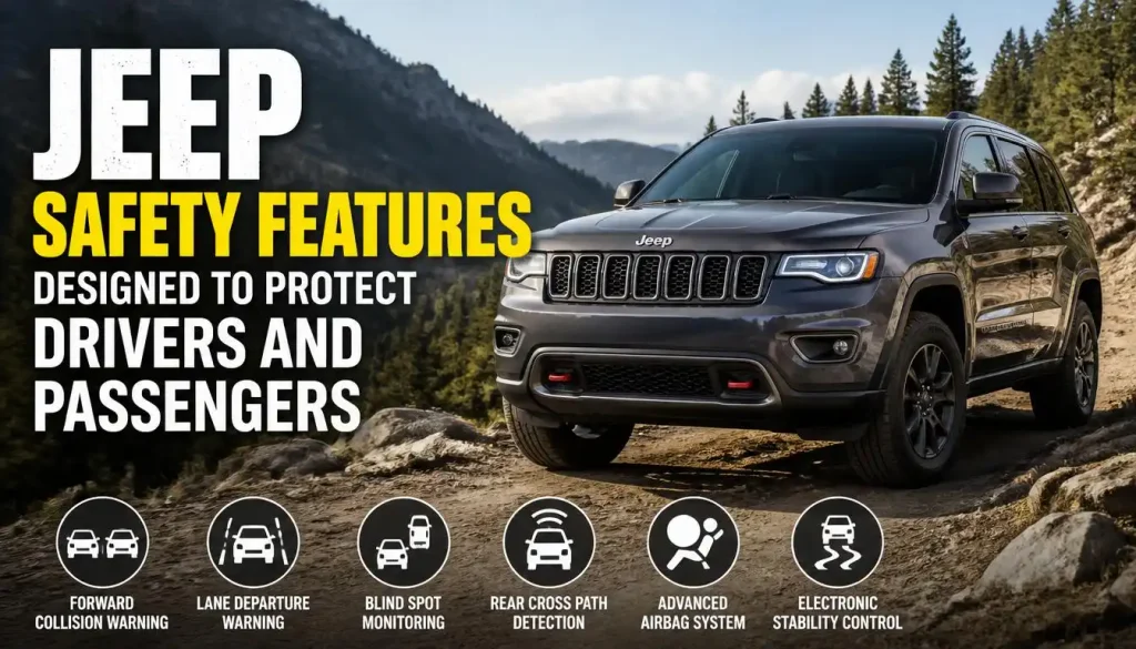 Jeep Safety Features Designed to Protect Drivers and Passengers