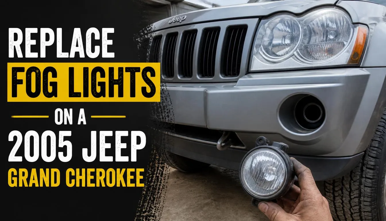 Replace Fog Lights on a 2005 Jeep Grand Cherokee