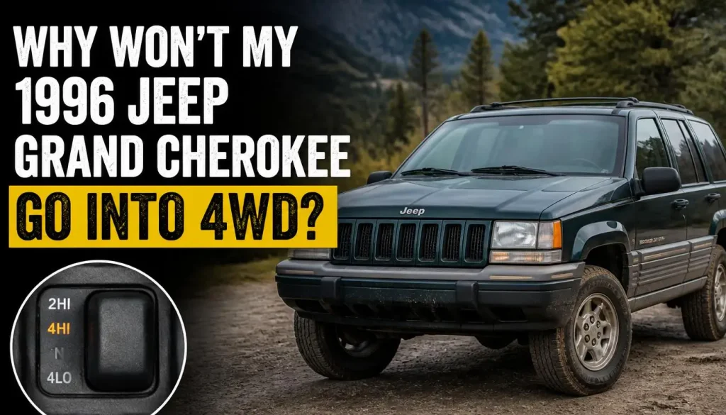 Why Won't My 1996 Jeep Grand Cherokee Go Into 4WD