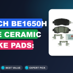 Bosch BE1650H Blue Ceramic Brake Pads: Quiet & Powerful