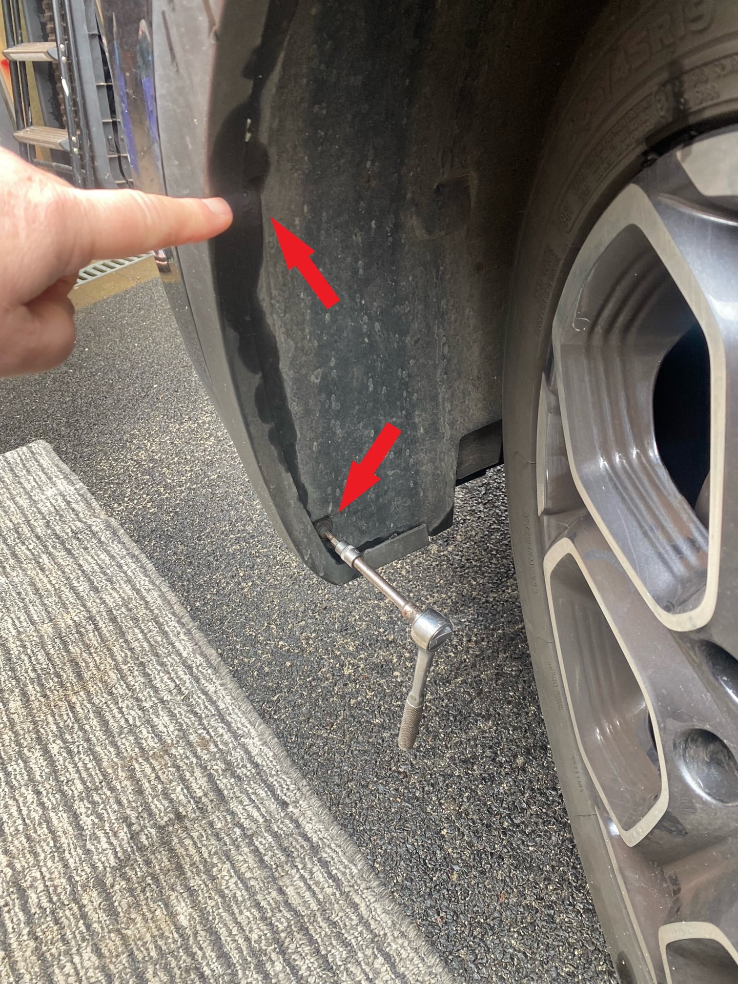 Torx fog light removal